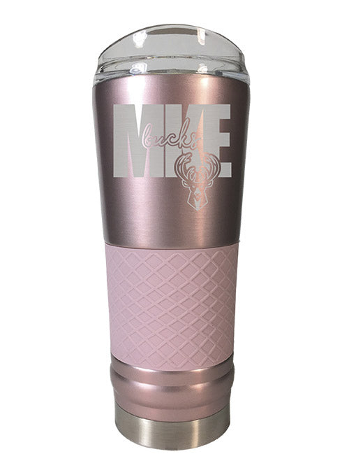 Milwaukee Bucks 18 oz. HUSTLE Travel Mug – Great American