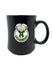 Great American Products 19oz Starter Milwaukee Bucks Ceramic Mug In Black - Side View