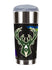 Great American Products Platinum Thirst 24oz Milwaukee Bucks Bottle In Black & Silver - Front View