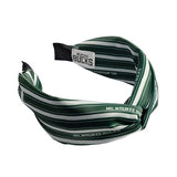 Headbands of Hope Traditional Soft Milwaukee Bucks Headband In Green & White - Right Side View