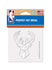 Wincraft Icon 4x4 White Milwaukee Bucks Decal In White - Packaging View