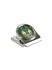 Wincraft Global Metal Milwaukee Bucks Magnet Clip In Silver, Green & Cream - Angled Right Top Side View