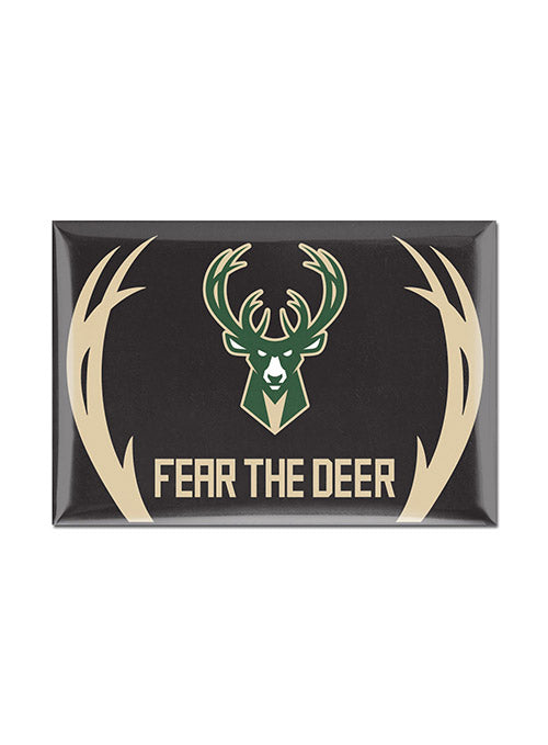 Wincraft 2022 Statement Edition Fear The Deer Magnet In Black - Front View