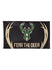 Wincraft 2022 Statement Edition Fear The Deer 3x5 Milwaukee Bucks Flag In Black - Front View