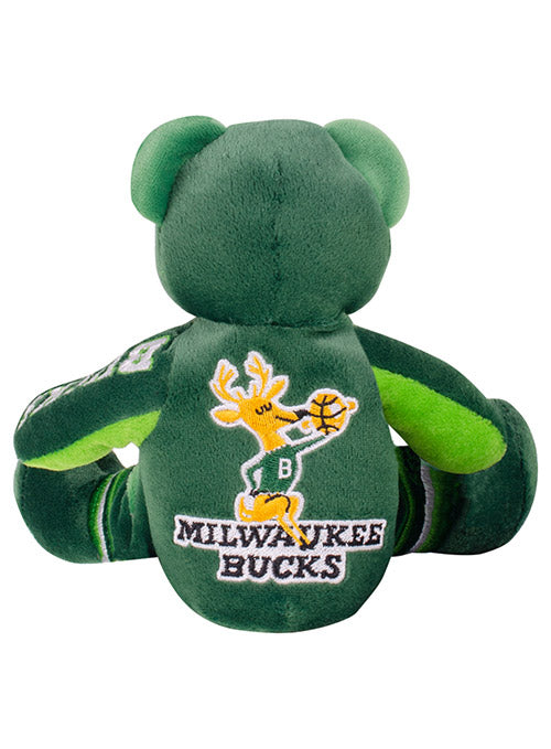 NEW NBA Store Milwaukee Bucks Teddy Bear 7 Green Tan w/#1 Fan Finger & Tag  NWT