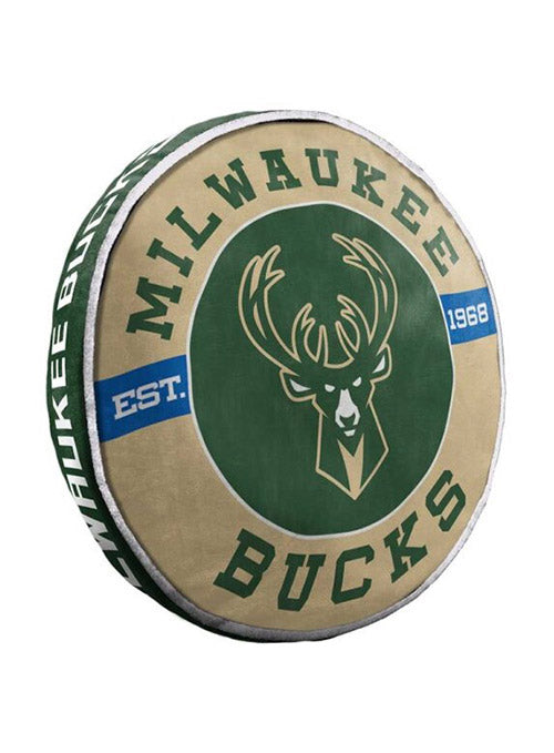 3D Icon Cloud Milwaukee Bucks Pillow