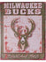 Wincraft Rustic Metal Icon Milwaukee Bucks Sign