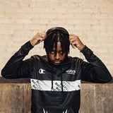 Champion Teaming Bucks Gaming Hooded Sweatshirt In Black - Front View On Model
