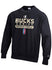 Champion Gaming Practice Bucks Gaming Crewneck Sweatshirt In Black - Front View