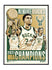Phenom Gallery 2021 NBA Champions Milwaukee Bucks 18x24 Framed Serigraph In White, Gold & Green - Front View