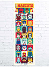 Phenom Gallery NBA Mascots Milwaukee Bucks Rolled Serigraph In Multi-Color - Front View