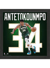 The Highland Mint Giannis Antetokounmpo 13x13 Picture Frame