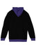Mitchell & Ness HWC Big Face 5.0 Milwaukee Bucks Hooded Sweatshirt In Black & Purple - Back View