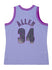 Mitchell & Ness HWC 2000 Milwaukee Bucks Swingman Jersey Ray Allen In Purple - Back View