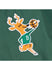 Mitchell & Ness HWC Anorak Team Origins Milwaukee Bucks Jacket In Green, Purple & White - Zoom View On Retro Bucks Logo