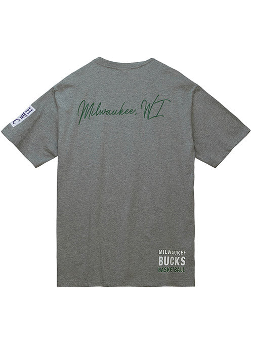 BALL'N Men's Heather Gray Milwaukee Bucks Since 1968 T-shirt