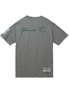 Mitchell & Ness HWC City Collection Milwaukee Bucks T-Shirt In Grey - Back View