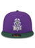 New Era 59Fifty HWC '93 JPack Milwaukee Bucks Fitted Hat In Purple & Green - Front View