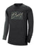Nike Max90 CTS Versus Milwaukee Bucks Long Sleeve T-Shirt In Black - Front View