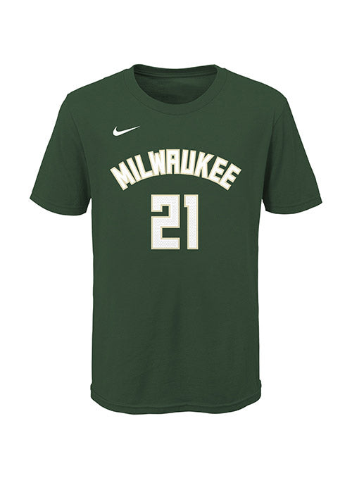 Youth Nike Jrue Holiday Icon Milwaukee Bucks T-Shirt / Medium