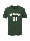 Youth Nike Jrue Holiday Icon Milwaukee Bucks T-Shirt